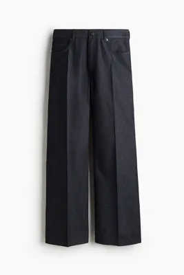 H&M Paçaları Kat İzli Kot Pantolon