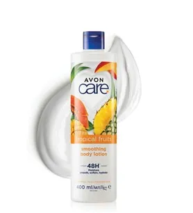 Avon Care Tropical Fruits Ananas, Mango ve Papaya Özlü El ve Vücut Kremi 400 Ml.