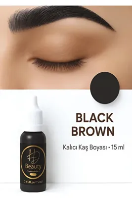 HD Beauty Pigments Kalıcı Makyaj Boyası Microblading Micropigmentation Pigment Kaş Boyası 15 ml