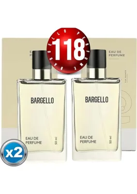 Bargello 118 Kadın Parfüm EDP 50 Ml Floral Koku 2 Adet Aromatik ve Şık Hediye