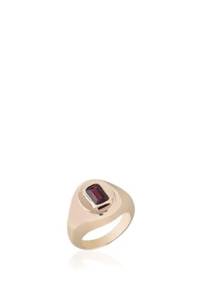 Iris + Ivy Bling Ruby Taşlı Kadın Altın Yüzük