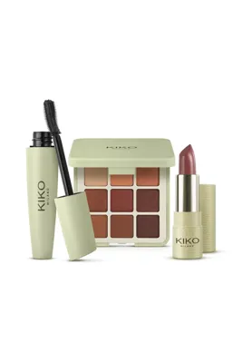 Kiko Milano Eyes Make-up Kıt Green Me Make Up Set 01
