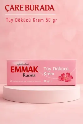 Çare Burada Emmak Rusma - Tüy Dökücü Krem 50 gr