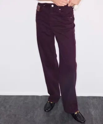 İpekyol Monogram aksesuarlı barrel fit jean pantolon