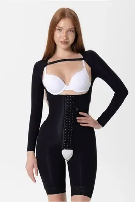 H&A Korse Corset Fajas BBL Kollu Diz Üstü Korse Medikal BBL Liposuction Karın Germe Doğum Sonrası