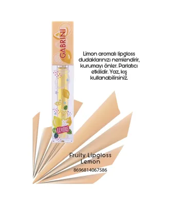 Gabrini Lemon Fruity Lipgloss