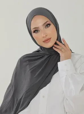 Beyzak Store Luxury Penye Şal - Antrasit - Beyzak Store
