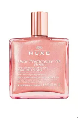 Nuxe Pembe Parıltılı Çiçeksi Çok Amaçlı Kuru Yağ 50ml