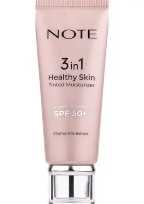Myg Plus Note Cosmetics 3 In 1 Glowing Skin Tinted Moisturizer 50 Spf Işıltılı Aydınlatıcı Krem