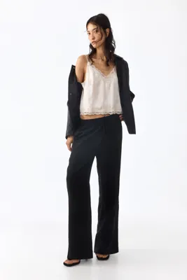 H&M Keten Karışımlı Pantolon