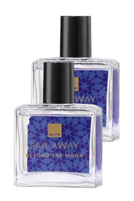 AVON Far Away Beyond The Moon Kadın Parfüm Edp 30 Ml. İkili Paket