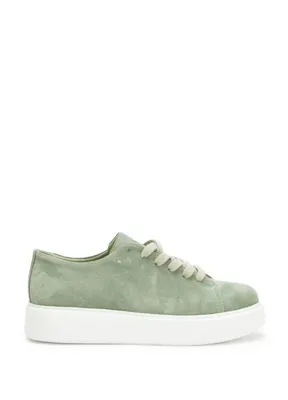 Divarese Yeşil Kadın Süet Sneaker