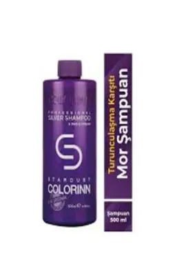 Colorinn Stardust Silver Mor Pro 5 Vitaminli Şampuan 500 ml