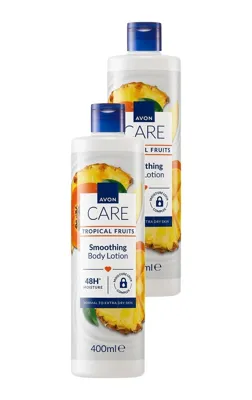 Xmlbayiciniz Tr Care Tropical Fruits Ananas, Mango Ve Papaya Özlü Vücut Losyonu 400 Ml. İkili Set