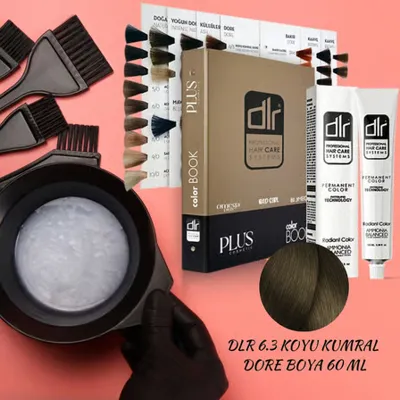 DLR Color 60ml 6.3 Koyu Dore Kumral-8681807040677