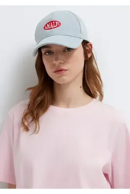 Mavi Amalfi Baskılı Denim Şapka 1913858-70778