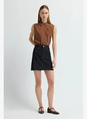 adL Cepli Denim Etek