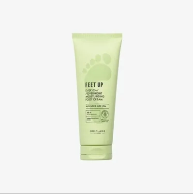 Oriflame Feet Up Everyday Avokado & Aloe Vera Gece Boyunca Nemlendirici Ayak Kremi 75 ML