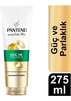 Pantene Doğal Sentez Güç ve Parlaklık Saç Bakım Kremi 275ml