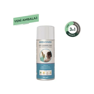 MED-COVER Vucüt Temizleme Köpüğü 400 ML