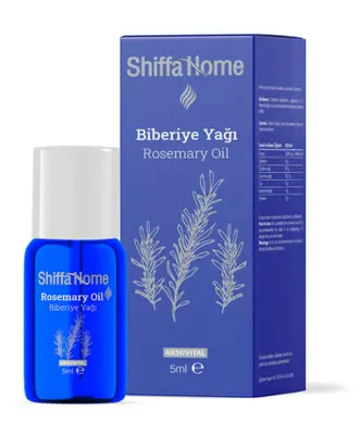 Shiffa Home %100 Saf ve Doğal Soğuk Sıkım Biberiye Yağı 5ml