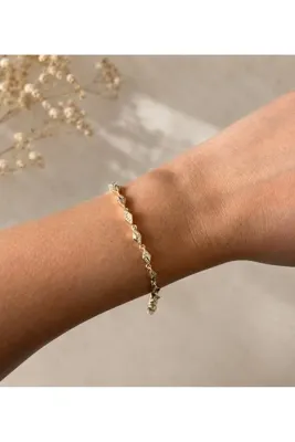 ba bael atelier Gold Baklava Bileklik