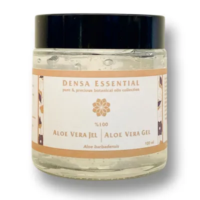 Densa Essential Aloe Vera Jel Soğuk Sıkım 100 Ml (Seyreltilmemiş Aloe Vera Özü)