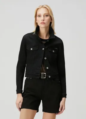 Dolce & Gabbana Siyah Denim Ceket