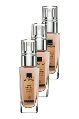 Avon Anew Skin Renewal Power Serum 30 Ml. Üçlü Paket