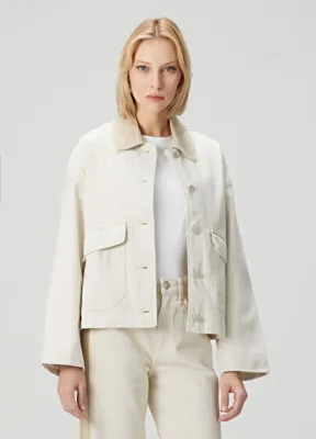 Rag&Bone Natalia Ekru Denim Ceket