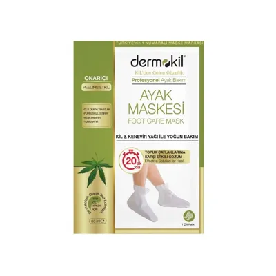 Dermokil Kil & Kenevir Yağli Ayak Maskesi (35 ml)