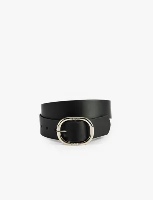 Koton Oval Metal Tokalı Suni Deri Kemer