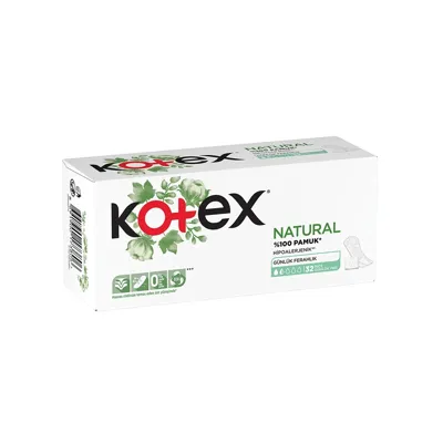 Kotex Günlük Ped Natural 32'li
