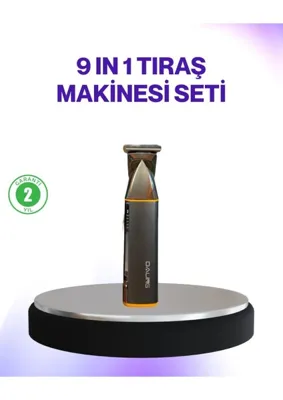 sbodurhome 9’u 1 Arada Şarjlı Erkek Bakım Cihazı Saç Sakal Bıyık Ense Trimmer
