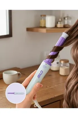 ARNEER Taşınabilir Saç Maşası 360° Döner Kablo 32 Mm Seramik Plakalı Uczzzgw7664-9
