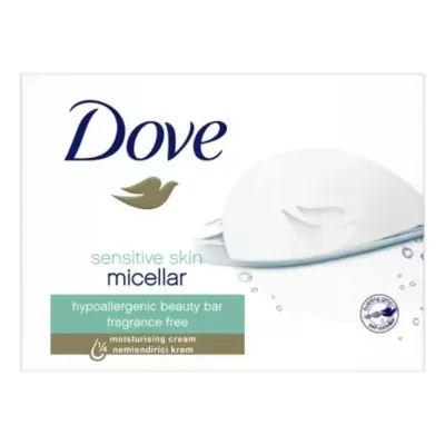 DOVE Sabun Cream Bar Sensitive Skin Micellar 100gr