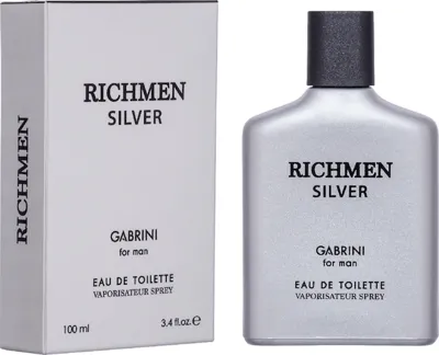 Gabrini Richmen Silver Edt For Man Erkek Parfümü 100 ml