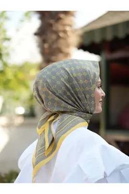 MOONORO MONOGRAM SOFT EŞARP