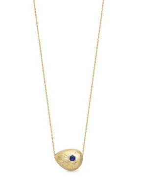 Orena Jewelry Vion Sapphire 14 Ayar Altın Kadın Kolye
