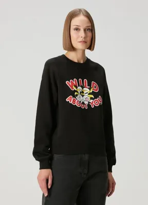 Kenzo Wild Tiger Siyah Sweatshirt