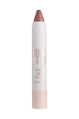 Golden Rose Nude Look Creamy Shine Lipstick-03 Peachy Nude-kalem Ruj