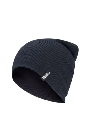 Jack Wolfskin Rib Beanie Lacivert Unisex Bere