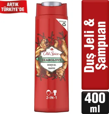 OLD SPICE Old Spice Bearglove Duş Jeli & Şampuan 400 Ml