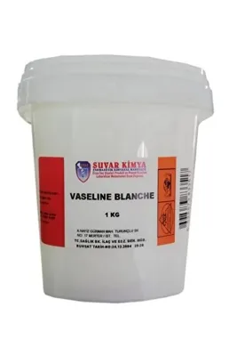 Suvar Kimya Vazelin Katı 1 Kg Beyaz Saf Krem