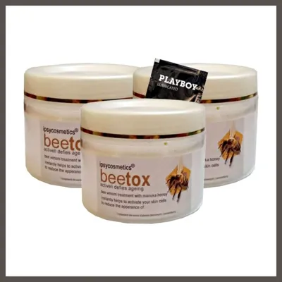 Bezos Süper Ipsycosmetics Beetox Arı Özü Kremi 100 Ml X 3 Adet + Jel Pytht