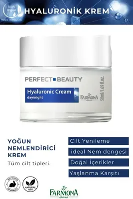 Farmona PERFECT BEAUTY HYALURONİC KREM GECE/GÜNDÜZ