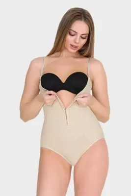 Zaya Korse Agraflı Göğüs Altı Çıtçıtlı Body Korse 9105