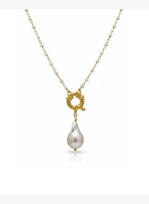 Linya Jewellery Pretty İnci Zincir Kolye