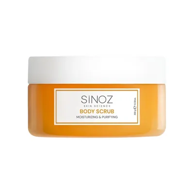 Sinoz Body Scrub Besleyici Arındırıcı Nemlendirici Vücut Peelingi 300 gr