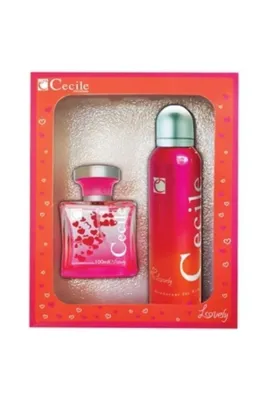 Cecile Lovely Kadın Parfüm EDT 100 ML + Deodorant 150 ML